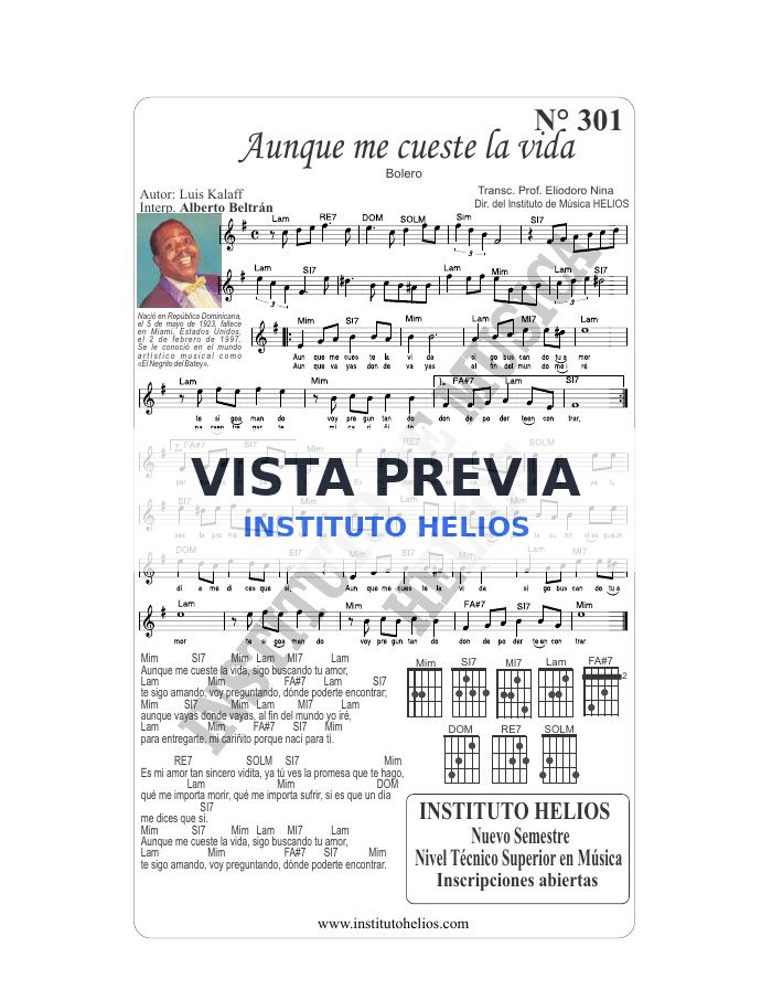 Vista previa de Aunque me cueste la vida